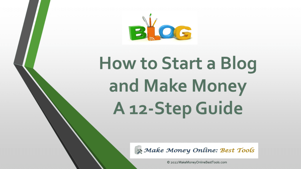 How to Start a Blog and Make Money